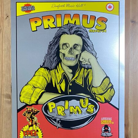 Primus Danforth Music Hall Toronto Canada 2013 Zoltron Mirror edition