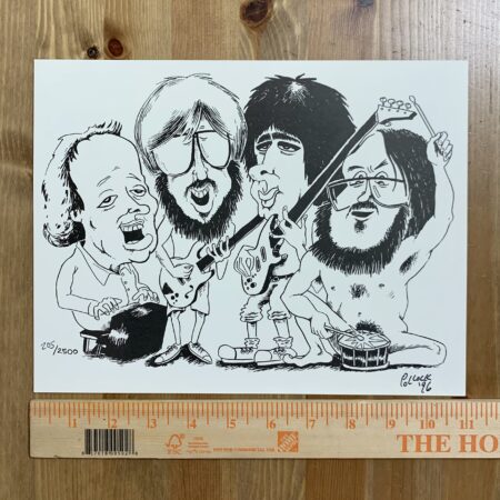 Phish Caricature Clifford Ball 1996 Jim Pollock