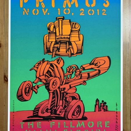 Primus Fillmore Miami Beach 2012 Victor Moscoso