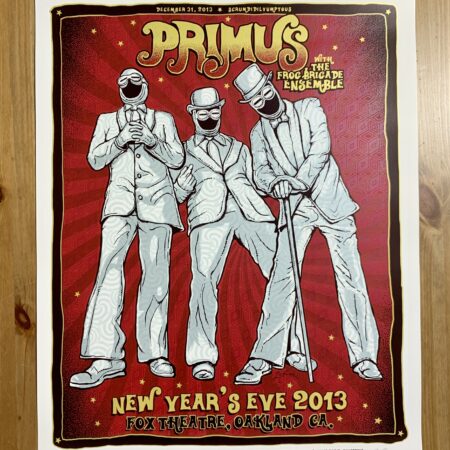 Primus New Years Eve Fox Theatre Oakland 2013 Zoltron