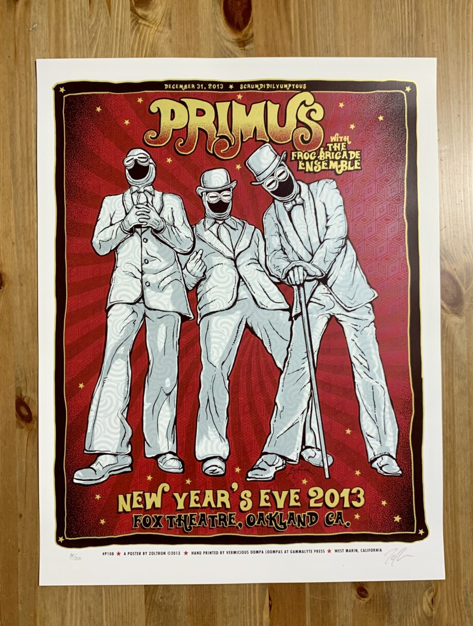 Primus New Years Eve Fox Theatre Oakland 2013 Zoltron