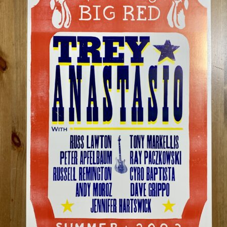 Trey Anastasio Summer 2002 Hatch Show Print