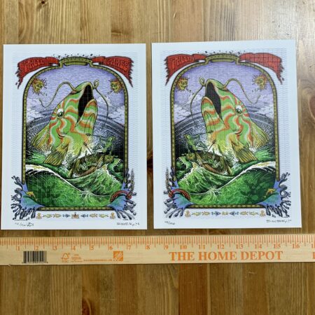 Pheel Phree Blotter 2002 EMEK Amsterdam and US version Phish