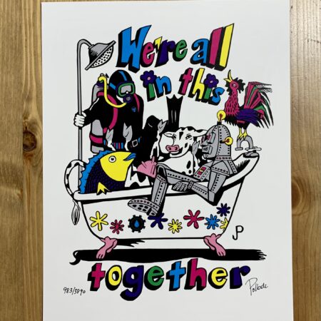 We’re All In This Together 2020 Jim Pollock Waterwheel edition