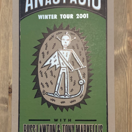 Trey Anastasio Band TAB Winter Tour 2001 - Yee Haw - Green 2nd edition