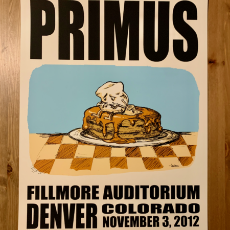 Primus Fillmore Denver Colorado 2012 South Park Studios