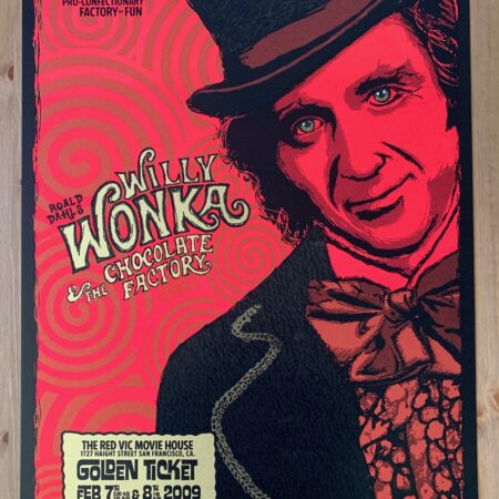 Willy Wonka Red Vic Movie House San Francisco Cali 2010 - Zoltron